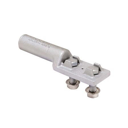 Burndy Al Compression terminal, #2 str(.316)(.325), 6-1 str 7-1 str, 5.52"L, YKA2R2N